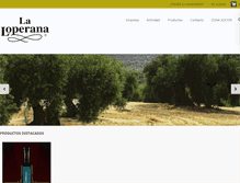 Tablet Screenshot of laloperana.com